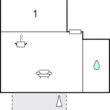 1 Bedroom In * Boiensdorf